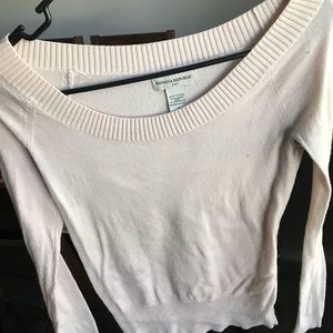 Banana republic cream sweater